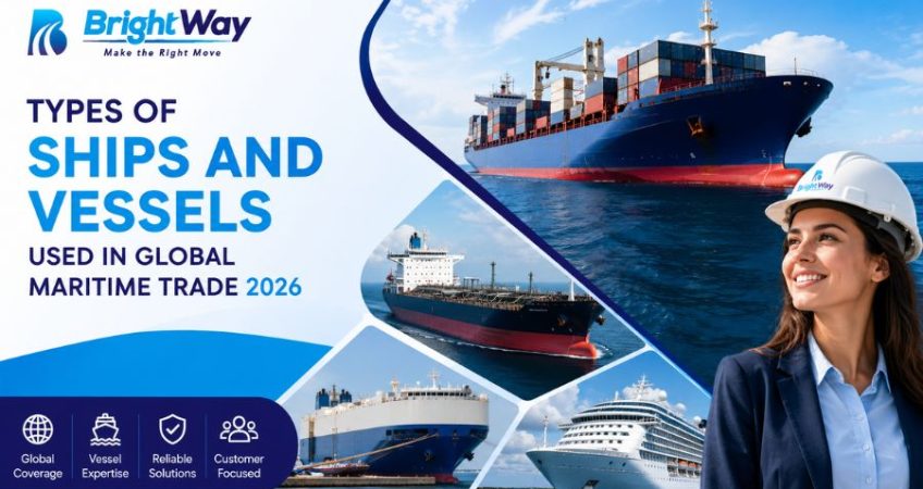 Types Of Ships And Vessel Used in Global Maritime Trade 2026