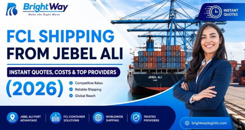 FCL Shipping from Jebel Ali – Instant Quotes, Costs & Top Providers (2026)