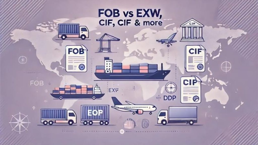 EXW vs FOB vs CIF vs DDP_ Key Differences Among Them