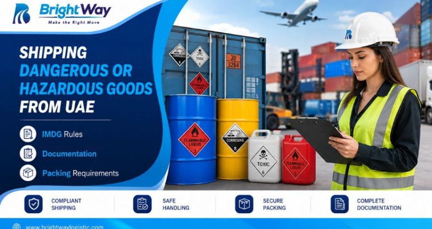 Shipping Dangerous or Hazardous Goods from UAE IMDG Rules, Documentation & Packing Requirements