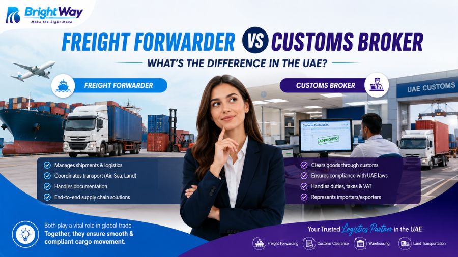 Freight Forwarder vs Customs Broker What's the Difference in the UAE