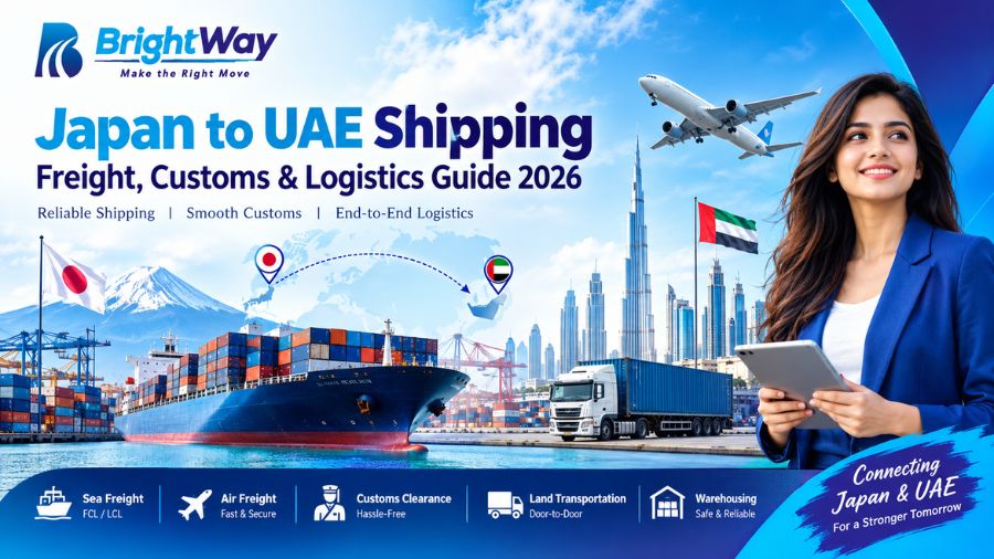 Japan to UAE Shipping Freight, Customs & Logistics Guide 2026