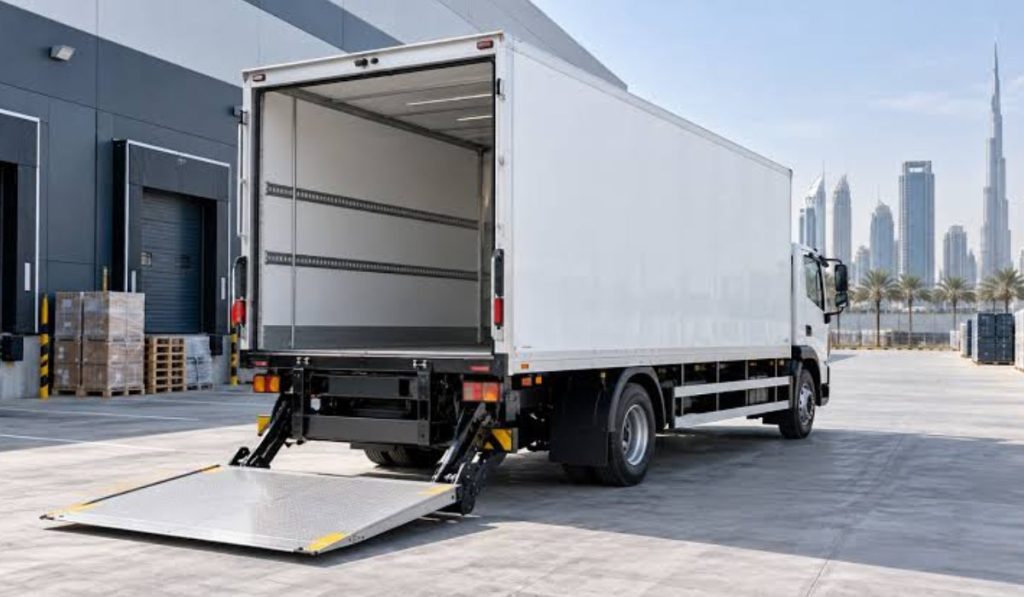 3-Ton Pickup with Tail Lift for Local Transportation in the UAE