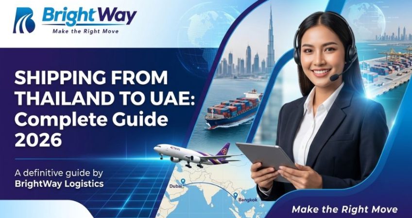 Shipping from Thailand to UAE Complete Guide 2026